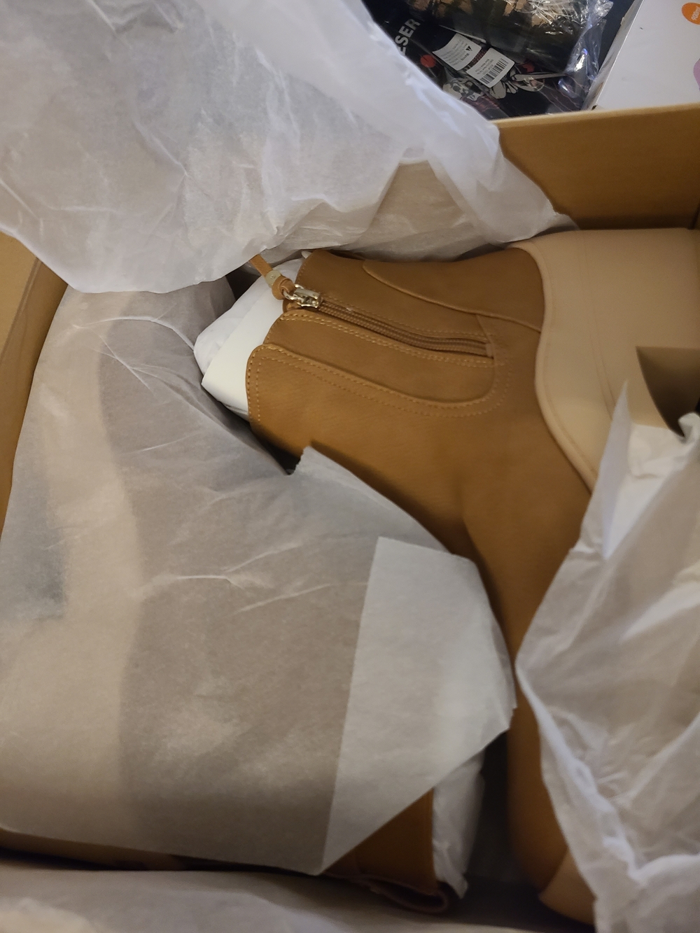 NIB Dr. Scholl's Womens Sz 11 Time Off Up Zip Zip Short Boots - Picture 5 of 5
